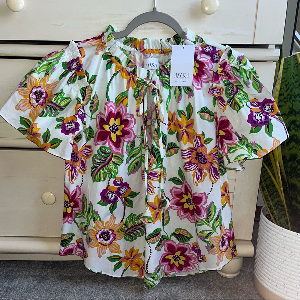 NWT MISA LOS ANGELES Suparna Blouse M